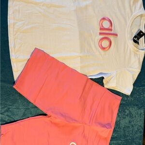 ALO Yoga Pink Leggings